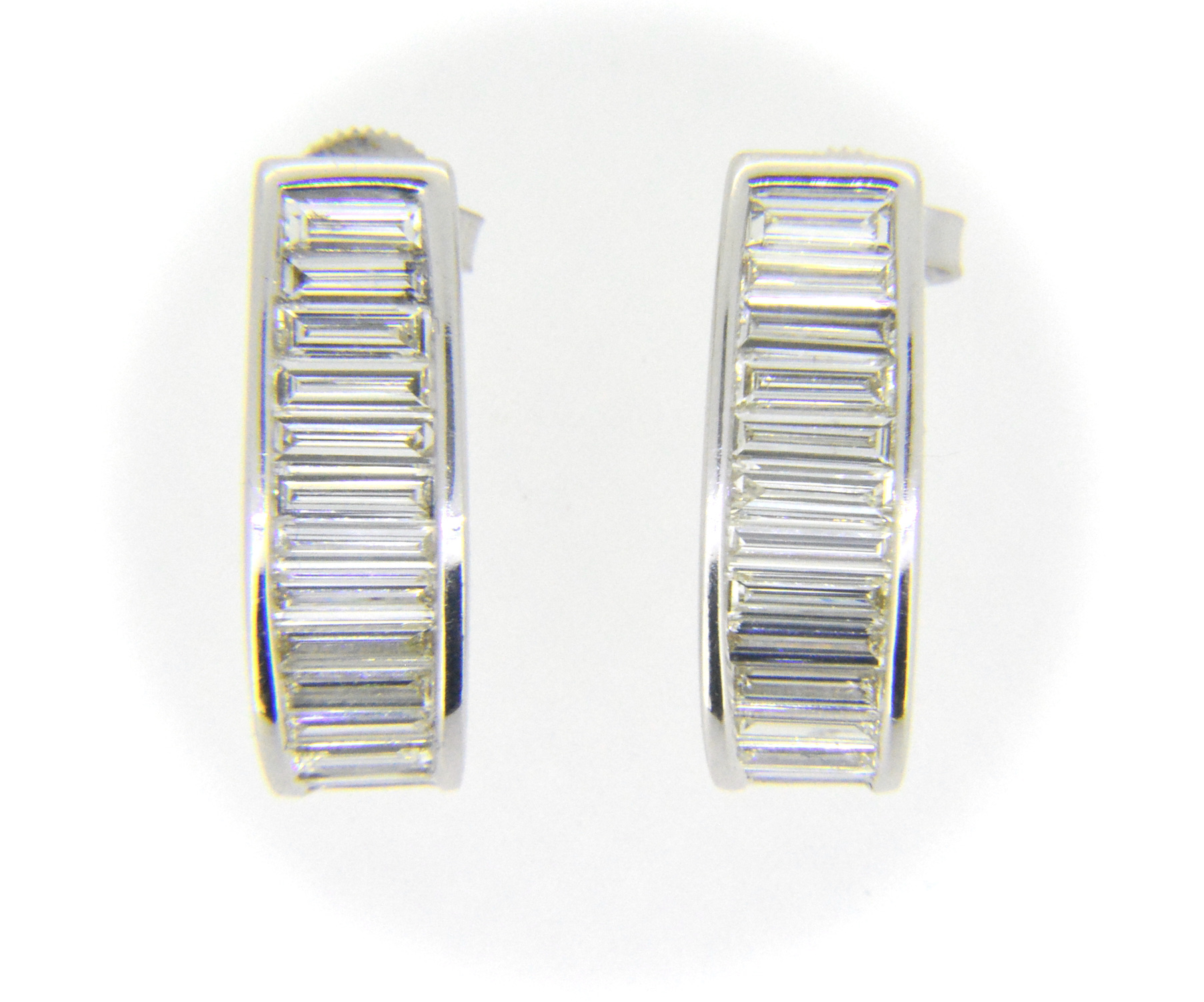 0.32 ct Baguette Diamond Earring - 3001028185 / ZEN Diamond - US