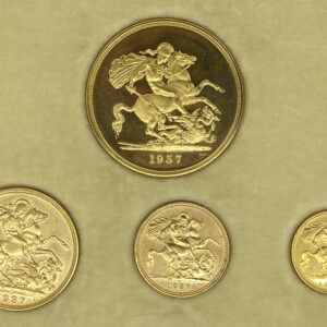 1937 gold coin specimen set