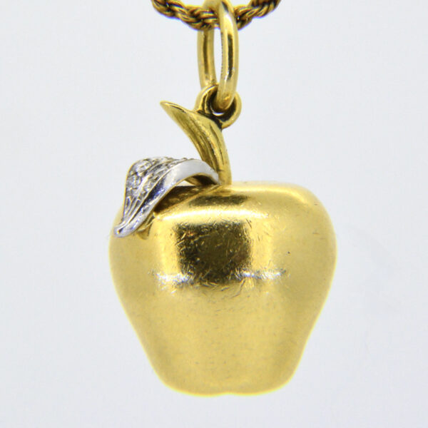 Tiffany apple pendant charm for sale UK