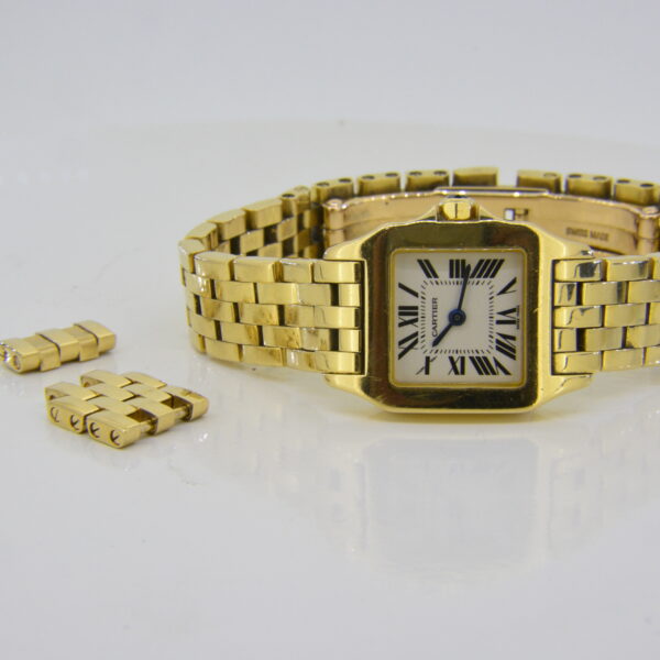 Jethro Marles Cartier Demoiselle wristwatch