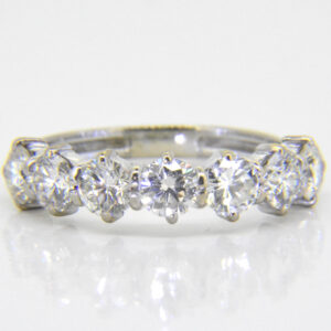 1.7ct diamond half-eternity ring for sale uk