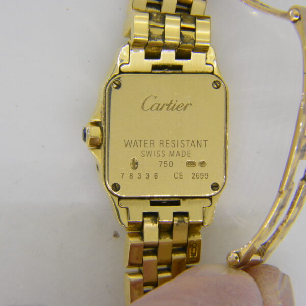 Jethro Marles Cartier Demoiselle wristwatch