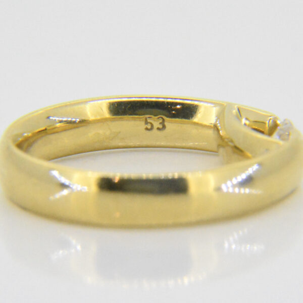 Georg Jensen gold diamond ring for sale