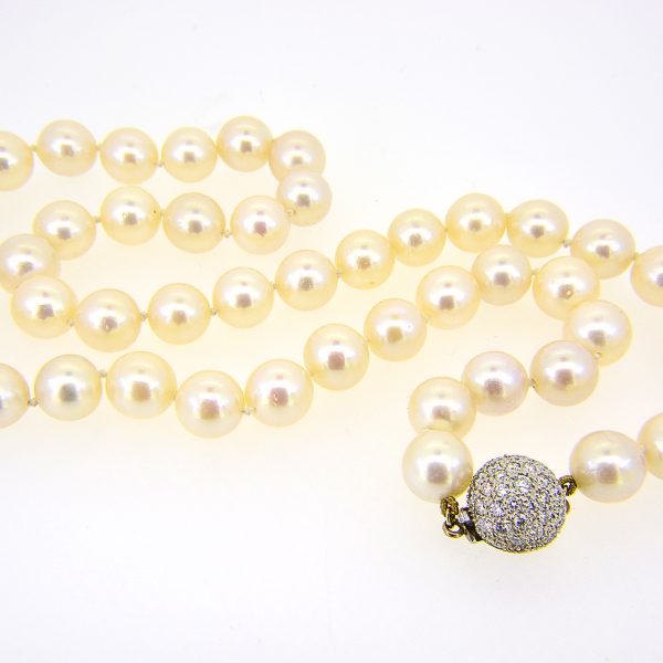 9mm cult pearl necklace