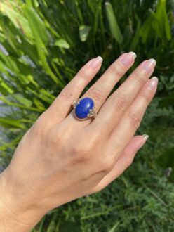 Georg Jensen lapis lazuli ring for sale uk