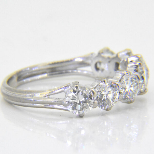 1.7ct diamond half-eternity ring for sale uk