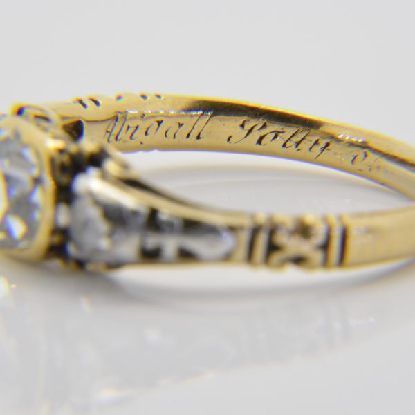 Antique rose diamond ring for sale
