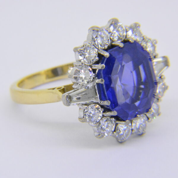 Fine sapphire and diamond ring Jethro Marles