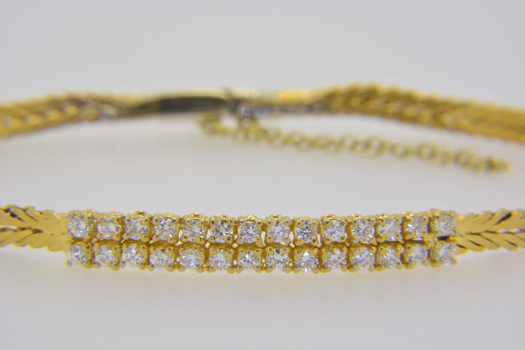 Flexible diamond bracelet | Flexible bracelet | Jethro Marles