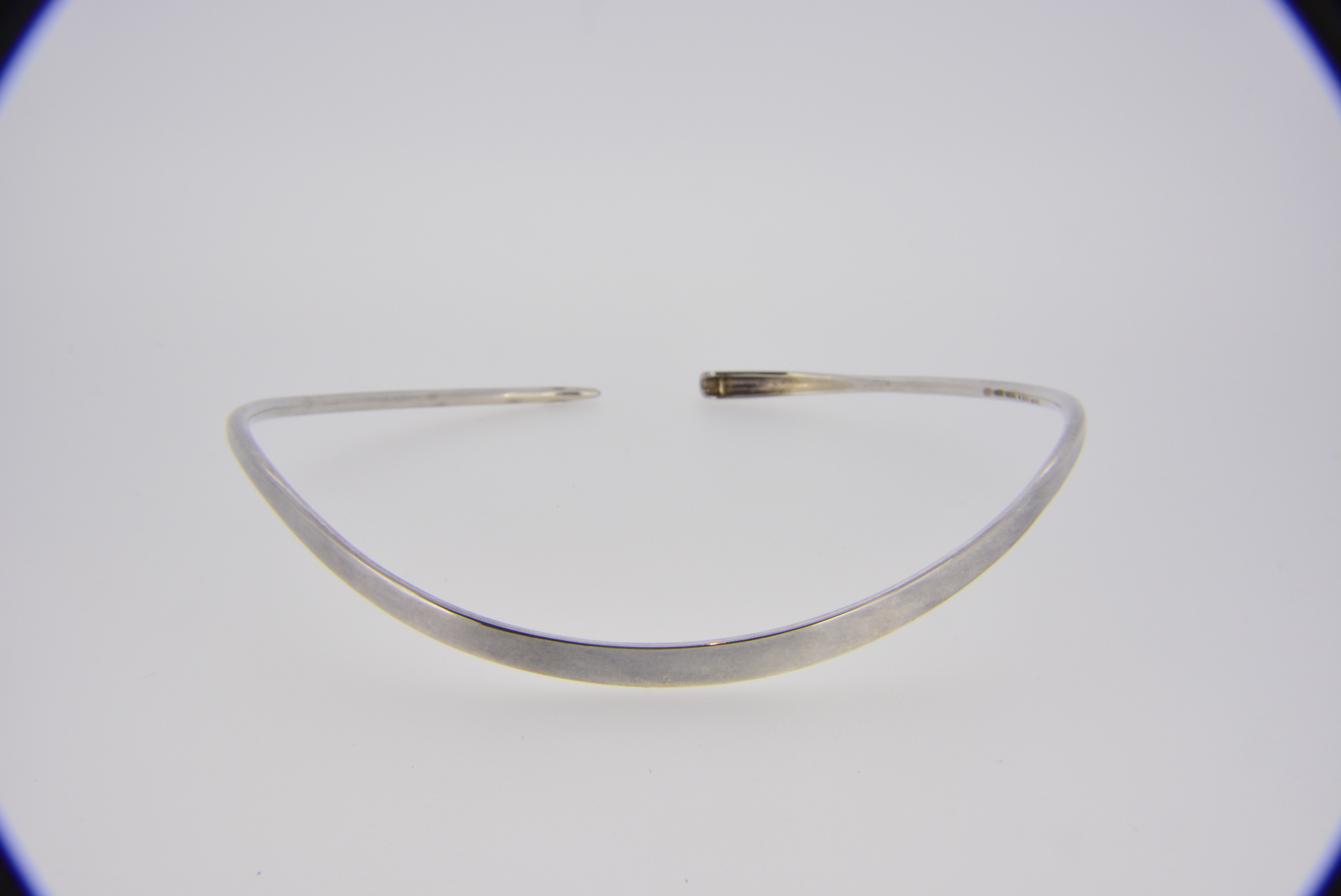 Silver wire torque necklace | Georg Jensen | Jethro Marles
