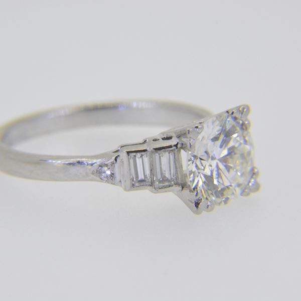 1.85ct solitaire diamond engagement ring
