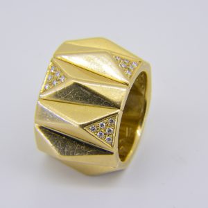Versace diamond ring