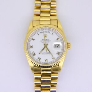 Rolex Day Date Calendar Wristwatch 18ct gold