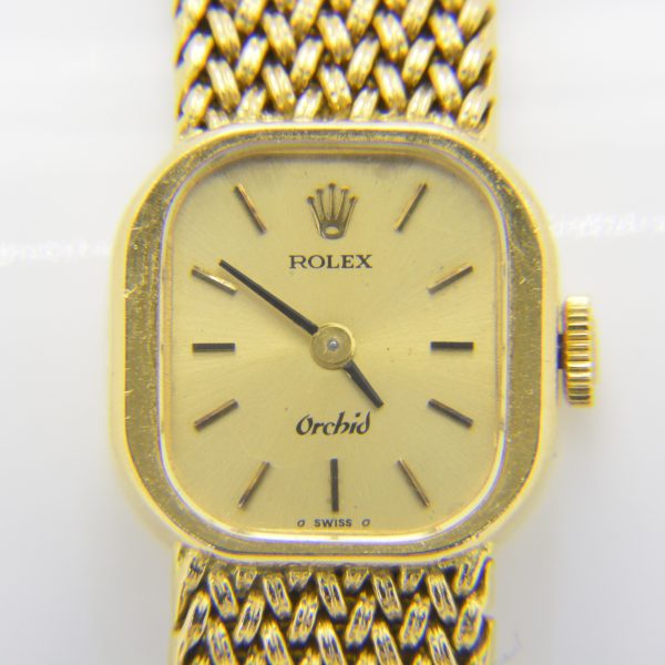 Rolex, Ladys Orchid 18ct, wristwatch