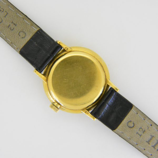 Ladys 18k Omega circular wristwatch