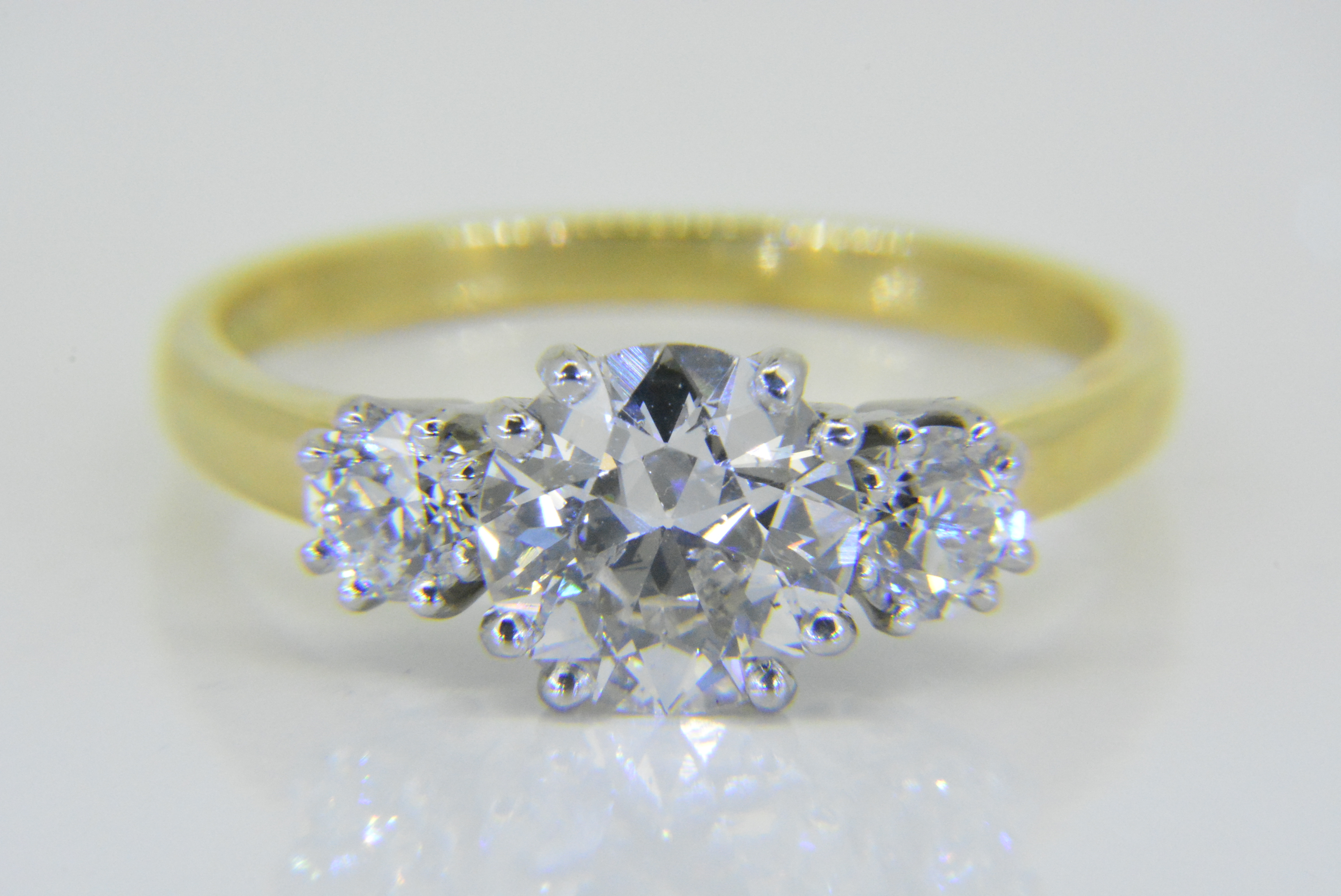 Stunning 4ct diamond ring created by Jethro for Susan - Jethro Marles