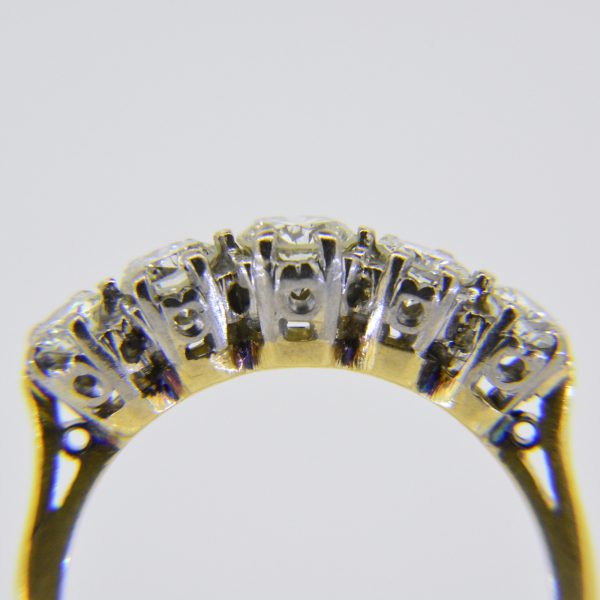 Diamond 5-stone ring