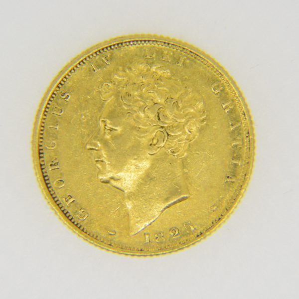 George,IV,sovereign,1825