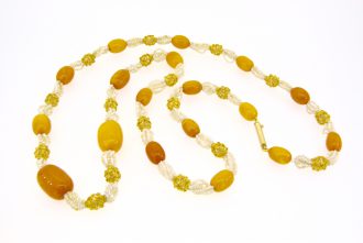 Sell amber bead necklace