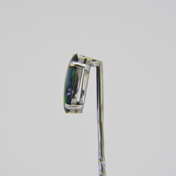 Black opal stick pin