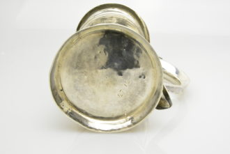 George III silver tankard
