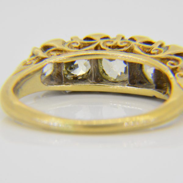 Late 19th Century diamond 5-stone ring