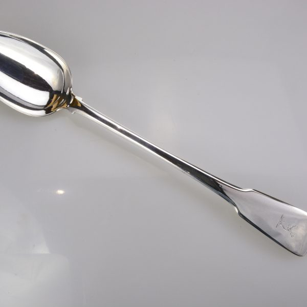 George III silver gravy spoon 1806