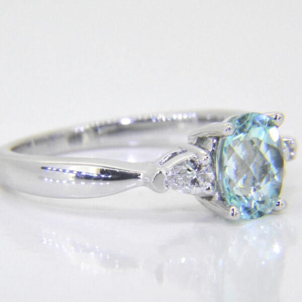 Iliana Paraiba tourmaline diamond ring for sale uk