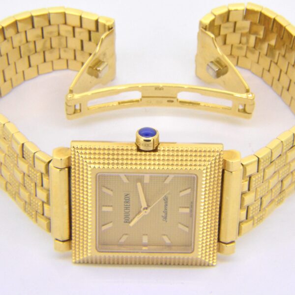18ct gold Boucheron automatic wristwatch at Jethro Marles