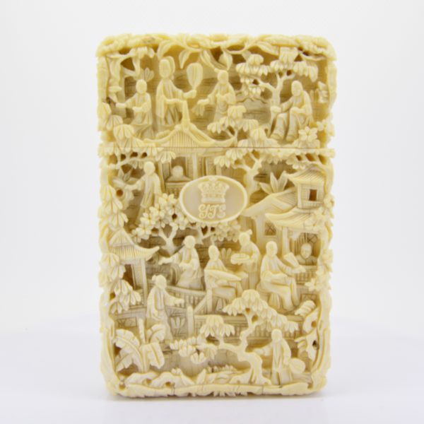 Chinese ivory card case