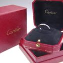 Cartier, platinum, diamond wedding band ring
