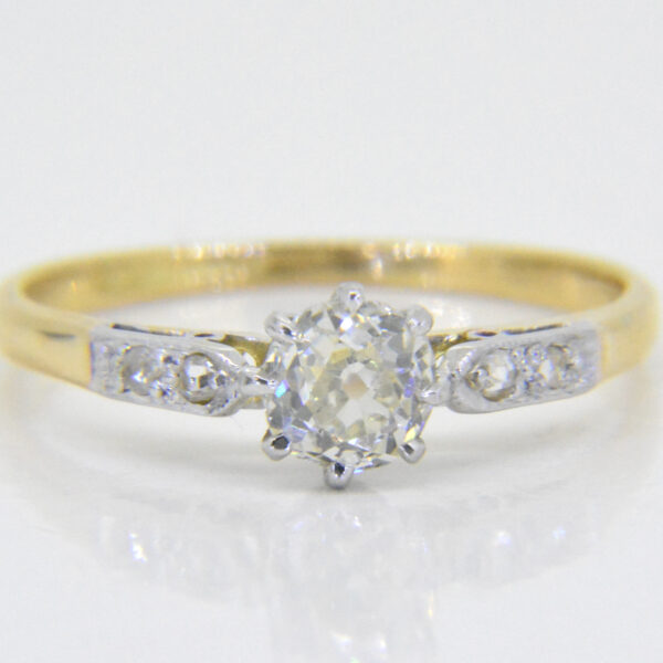 vintage old cut diamond engagement ring for sale uk