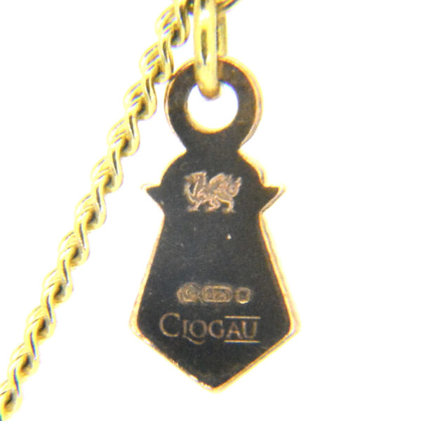 Clogau gold locket on chain
