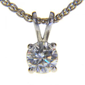 Half carat Diamond pendant