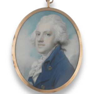 A portrait miniature of a gentleman called, Isaac Blackburne (1759-1830) by Richard Cosway RA (British, 1742-1821) at Jethro Marles