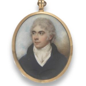 A portrait miniature of a gentleman, by William Wood (British, 1769-1810) at Jethro Marles