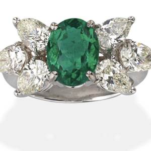 sell my Emerald and diamond ring Jethro Marles