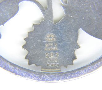 Georg Jensen silver butterfly brooch no 283