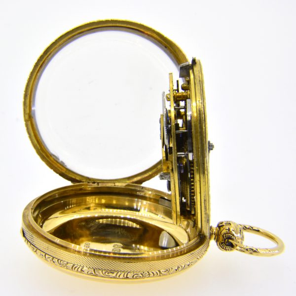 Victorian gold pocket watch